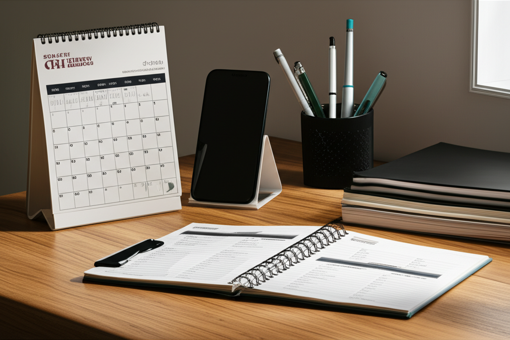 Espace de travail organisé